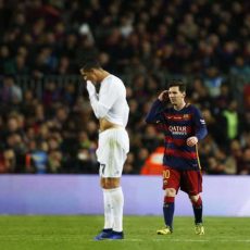 Bilde på Ronaldo og Messi.